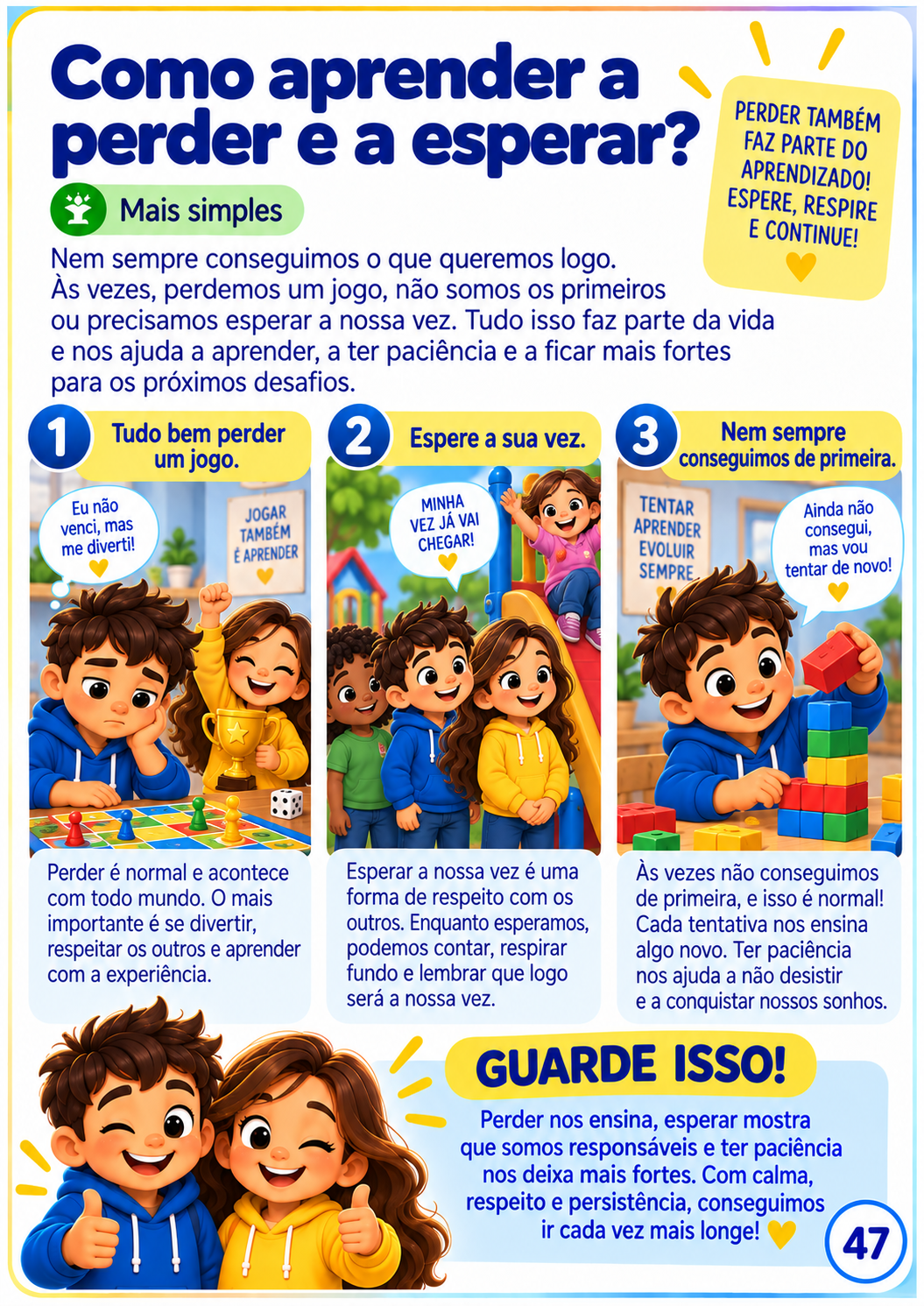 Página do Meu Primeiro Manual da Vida Real (Página do Manual)